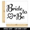 Bride to Be with Heart Wedding Bridal Shower Self-Inking Rubber Stamp Ink Stamper